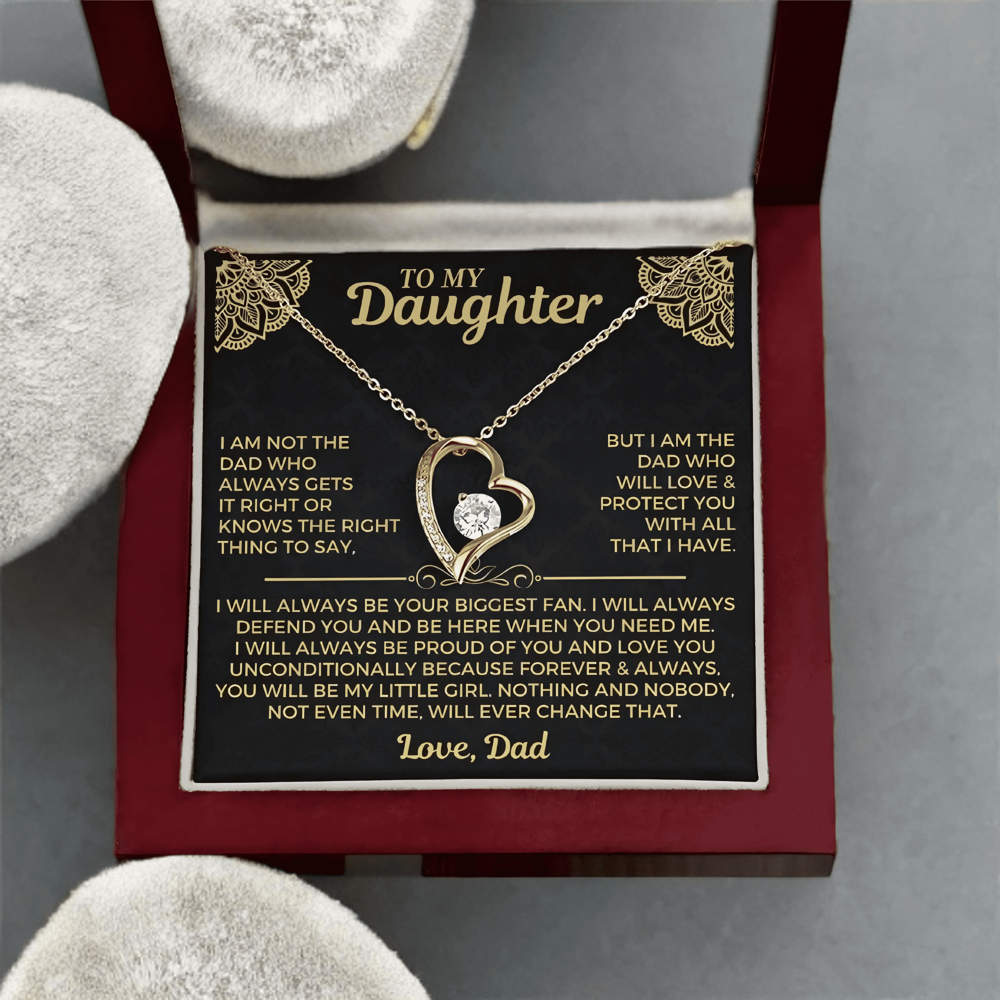 Unbreakable Bond Necklace — From Dad